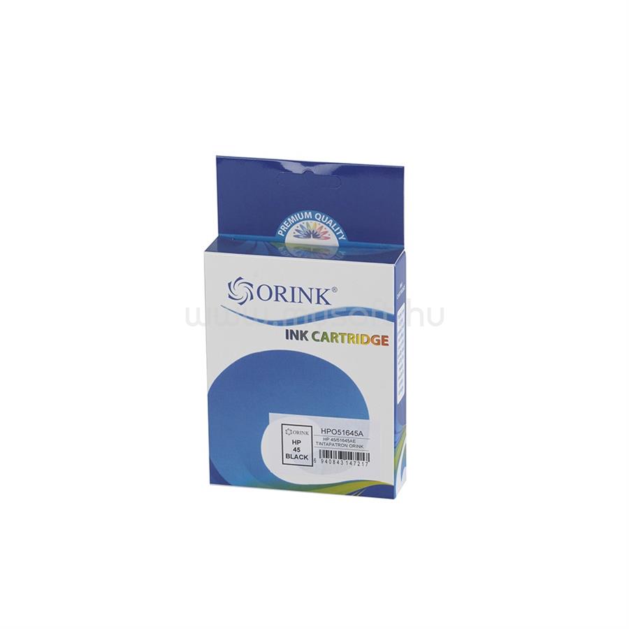 ORINK Utángyártott Hp 45/51645AE tintapatron ORINK