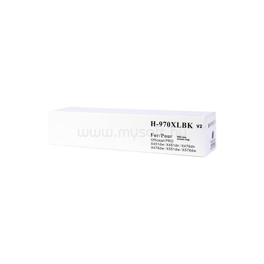 ORINK Utángyártott Hp 970XL/CN625AE tintapatron black ORINK