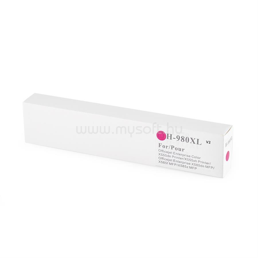 ORINK Utángyártott Hp 980/D8J08A tintapatron magenta ORINK