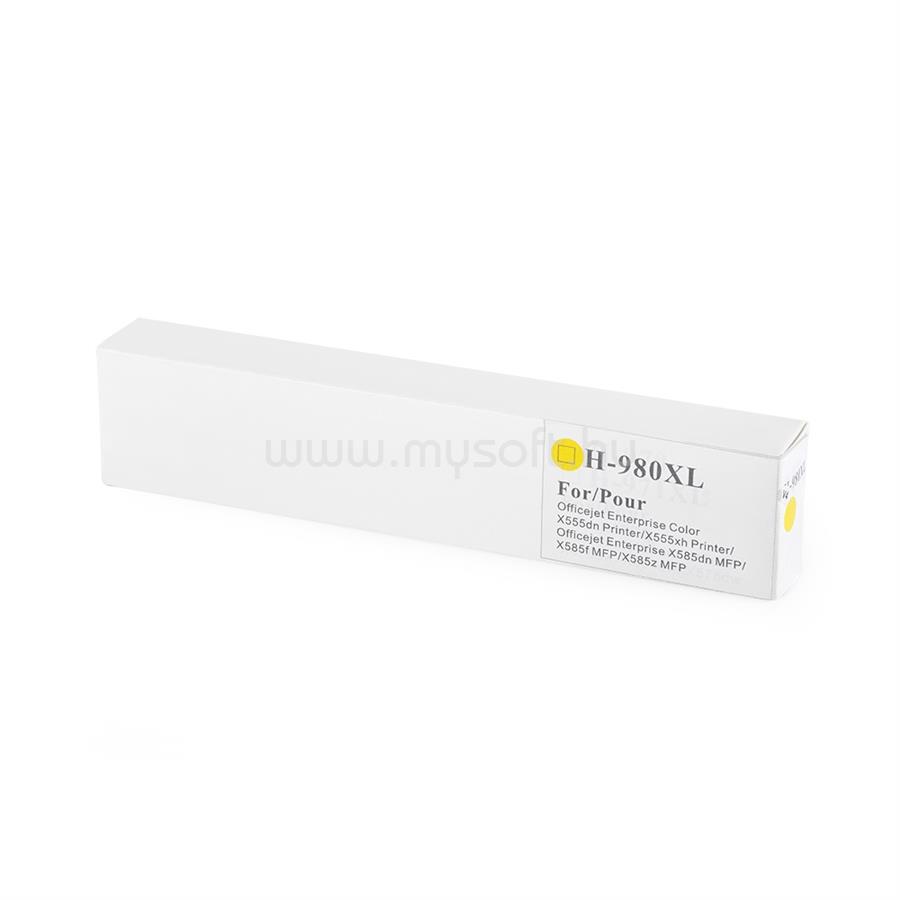 ORINK Utángyártott Hp 980/D8J09A tintapatron yellow ORINK