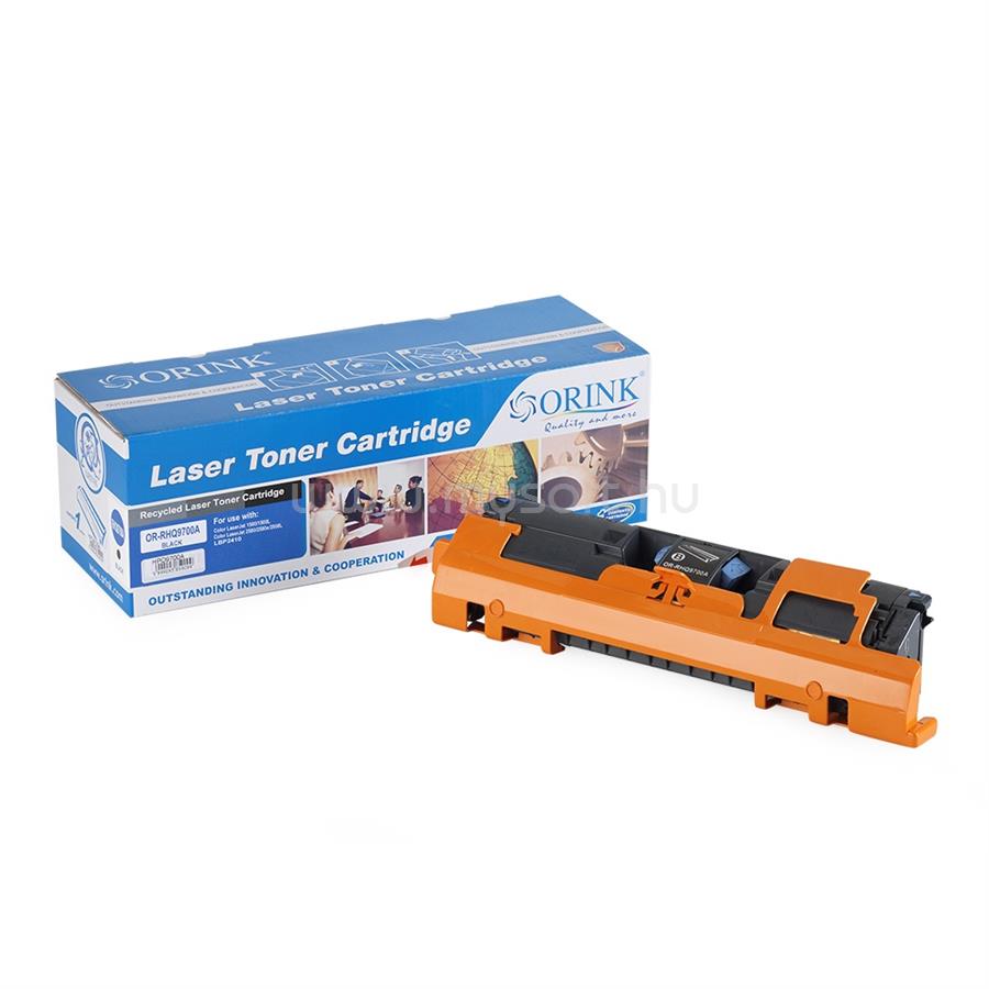 ORINK Utángyártott Hp C9700A toner black ORINK