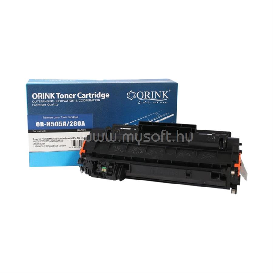 ORINK Utángyártott Hp CE505A/CF280A/CRG719 toner ORINK