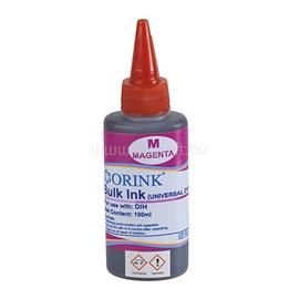 ORINK Utángyártott Ink Hp Universal dye magenta 100ml ORINK HPOINKM100ML small