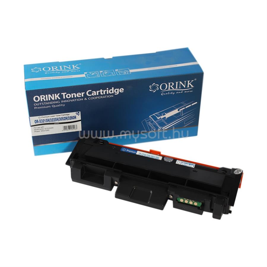 ORINK Utángyártott Xerox 3052/3260/3225 toner black ORINK
