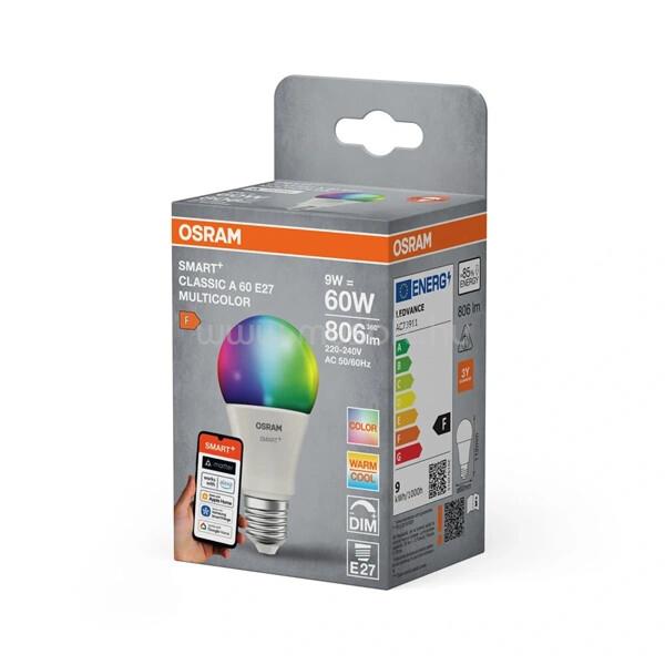 OSRAM SMART+ MATTER A60 RGBW, állíth.színhőm.matt, 9W E27 fényforrás