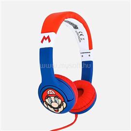 OTL SM0762 Super Mario vezetékes gyermek fejhallgató SM0762 small
