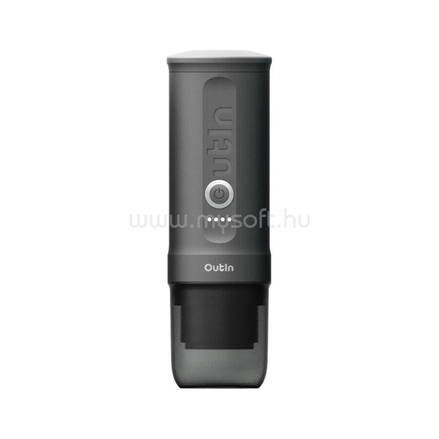 OUTIN Nano Espresso Machine, model OTEM-01, color Space Grey