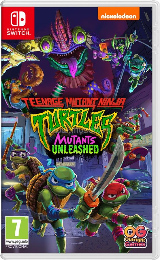 OUTRIGHT GAMES Teenage Mutant Ninja Turtles: Mutants Unleashed Nintendo Switch játékszoftver