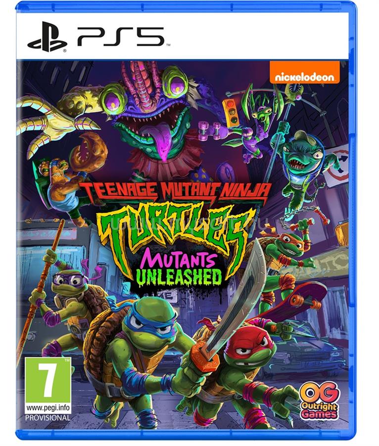 OUTRIGHT GAMES Teenage Mutant Ninja Turtles: Mutants Unleashed PS5 játékszoftver