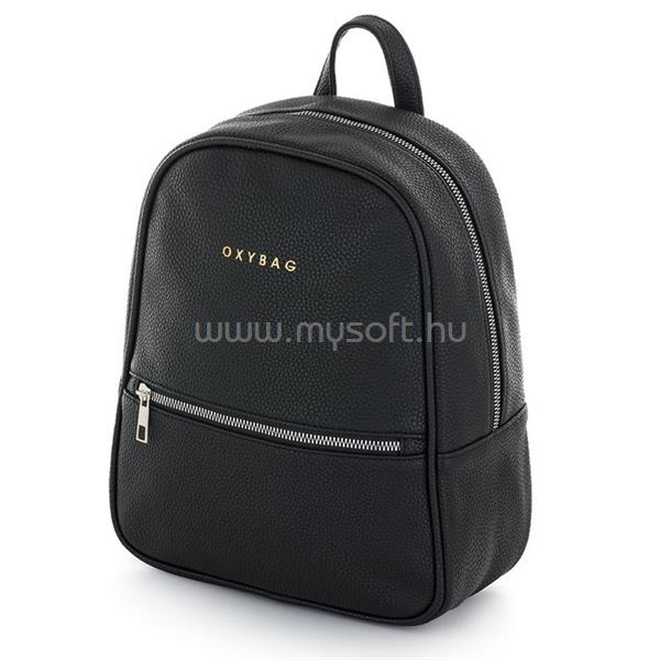 OXYBAG Leather Black Dixy női hátizsák