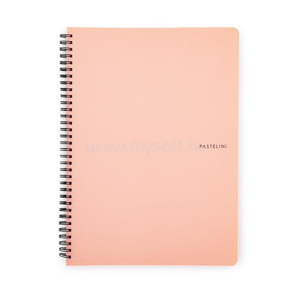 OXYBAG Pastelini Apricot A5 60 lapos vonalas spirálfüzet