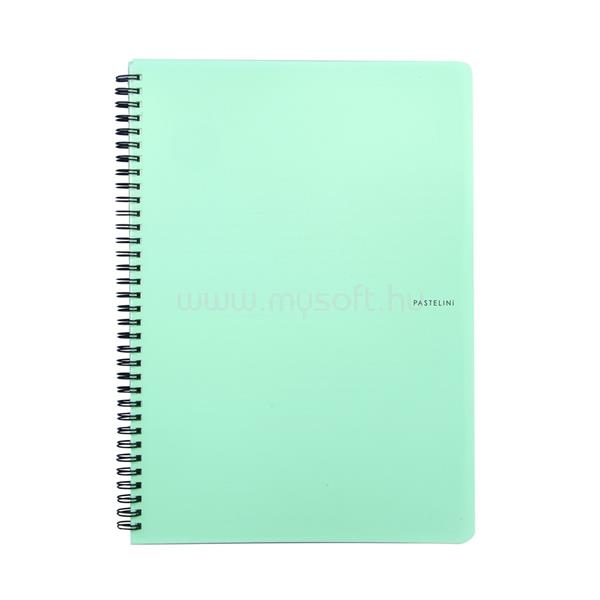 OXYBAG Pastelini Green A5 60 lapos vonalas spirálfüzet