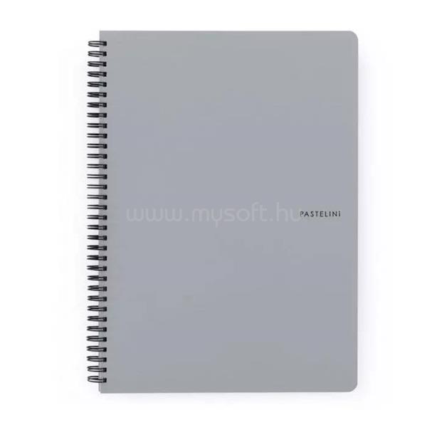 OXYBAG Pastelini Grey A4 60 lapos vonalas spirálfüzet
