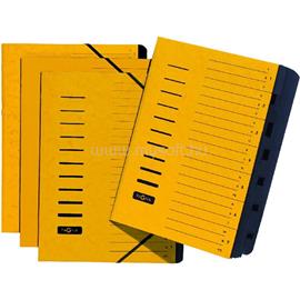 PAGNA A4 7 rekeszes A-Z  sárga rendezőmappa P2408105 small