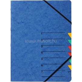PAGNA A4 7 rekeszes kék rendezőmappa P2406102 small