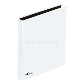 PAGNA A4 nyomtatott karton 25mm 4 gyűrű fehér gyűrűs mappa P2060502 small