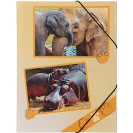 PAGNA A4 PP állatkerti állatok gumismappa P2161115 small