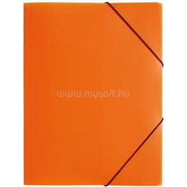 PAGNA A4 PP narancssárga gumis mappa P2161309 small