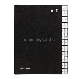 PAGNA Előrendező karton A-Z nyitott fekete PAGNA_51732 small