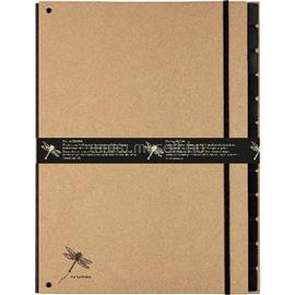 PAGNA Pur A4 12rekeszes natúr előrendező P4401211 small