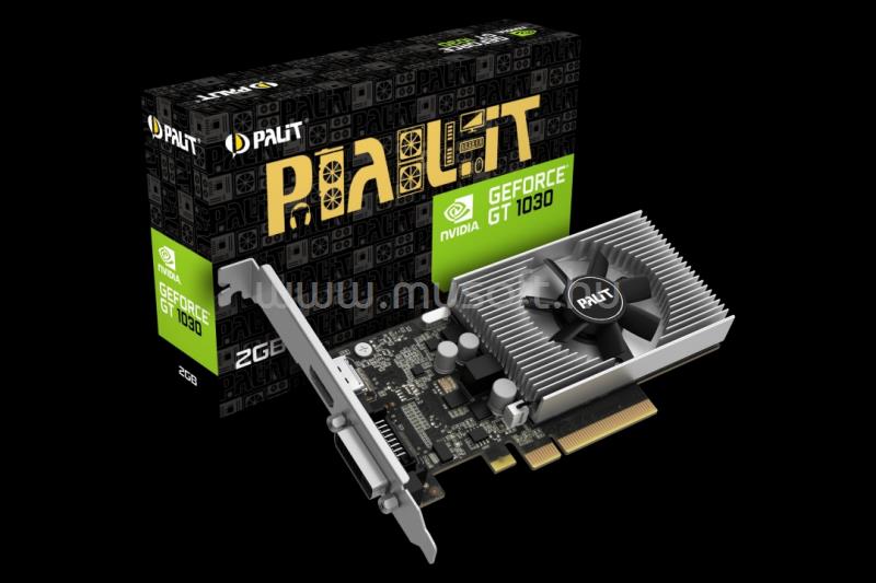 PALIT Videokártya nVidia GeForce GT 1030 2048MB 64BIT GDDR4