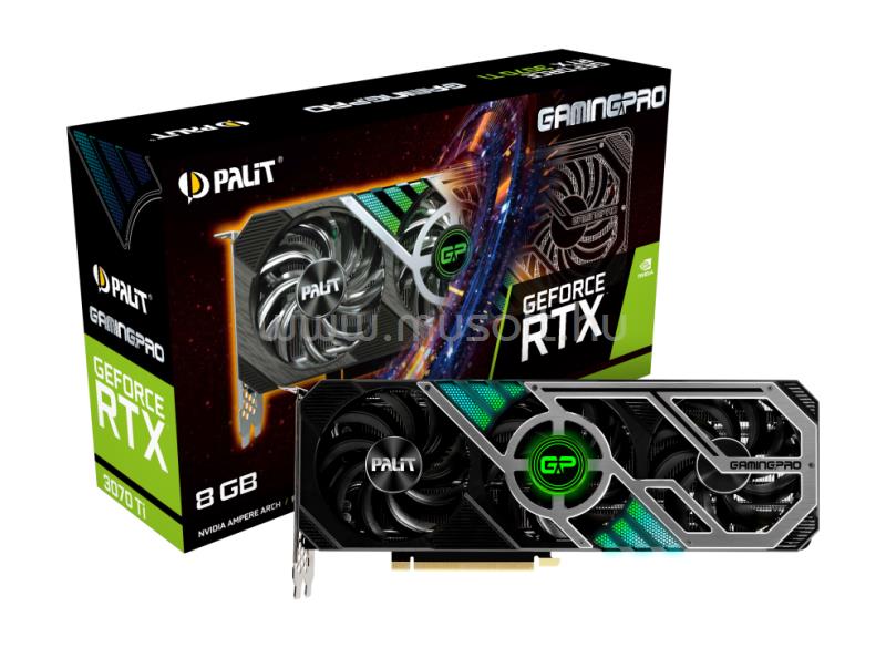 PALIT Videokártya nVidia GeForce RTX3070Ti GamingPro 8GB GDDR6X
