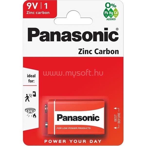 PANASONIC 6F22RZ/1BP 9V blokk elem 1 db