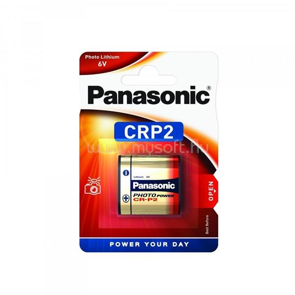PANASONIC CR-P2L/1BP lítium fotóelem (1 db / bliszter)