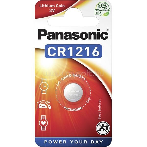 PANASONIC CR1216 3V lítium gombelem 1db/csomag