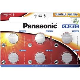 PANASONIC gombelem CR2032L/6BP, lítium, 6db/csomag CR2032L-6BP small