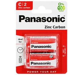 PANASONIC elem C/baby, cink-karbon, 2db/csomag R14R-2BP_/_R14RZ/2BP_/_R14REL/2_BP small