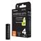 PANASONIC eneloop BK-3HCDE/4BE AA 2500mAh ceruza akku 4db/csomag BK3HCDE-4BE-N small