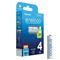 PANASONIC eneloop BK-3MCDE/4BE AA 2000mAh ceruza akku 4db/csomag BK3MCDE-4BE small