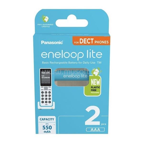 PANASONIC eneloop BK-4LCCE/2DE AAA 550mAh mikro ceruza akku 2db/csomag