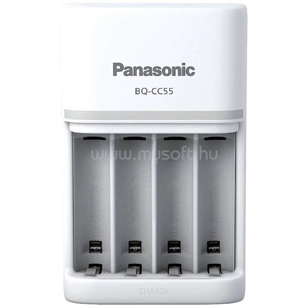 PANASONIC eneloop BQ-CC55E 1/4db AA/AAA akkutöltő