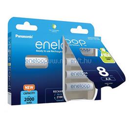 PANASONIC ENELOOP elem (AA, BK-3MCDE, 1.2V, 2000mAh Ni-MH, újratölthető) 8db/csomag BK-3MCDE/8BE small