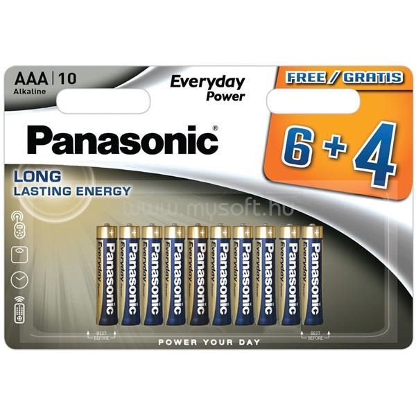 PANASONIC Everyday Power alkáli AAA mikro ceruza elem 10db/bliszter