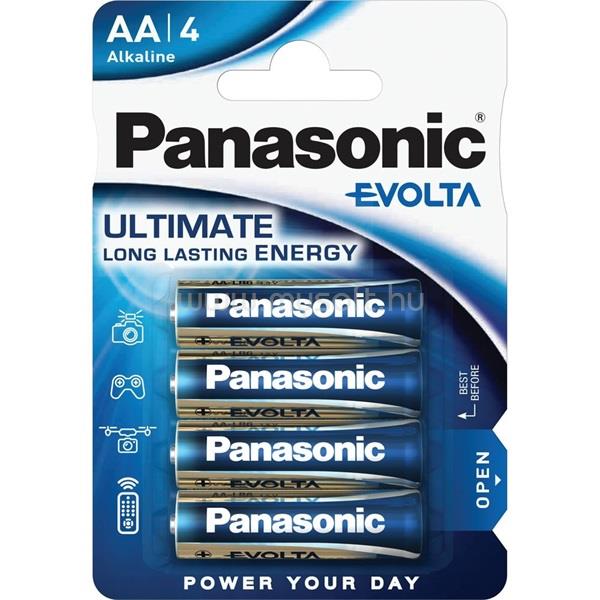 PANASONIC EVOLTA LR6EGE/4BP 1,5V AA/ceruza szupertartós alkáli elem 4 db/csomag