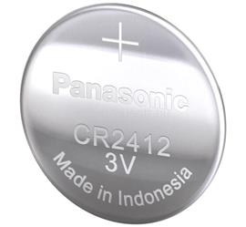 PANASONIC PANASONIC gombelem CR-2412, mangán-dioxid lítium, 1db/csomag CR-2412/BN small