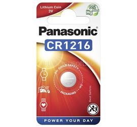 PANASONIC gombelem CR1216, lítium, 1db/csomag CR-1216EL/1B small