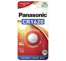 PANASONIC gombelem CR1620, lítium, 1db/csomag CR-1620EL/1B small