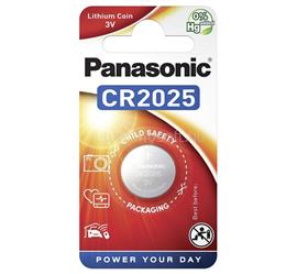 PANASONIC gombelem CR2025, lítium, 1db/csomag CR-2025EL/1B small