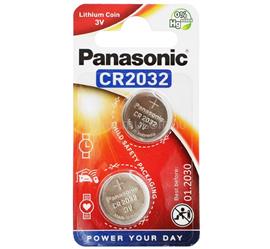 PANASONIC gombelem CR2032, lítium, 2db/csomag CR2032-2B-PAN_/_CR-2032EL/2B small