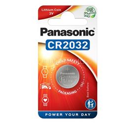 PANASONIC elem CR2032, ipari, 1db/csomag CR-2032/BS small