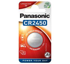 PANASONIC gombelem CR2450L, lítium, 1db/csomag CR-2450EL/1B small