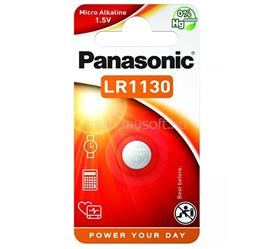 PANASONIC gombelem (LR1130EL, 1.5V, alkáli) 1db/csomag LR-1130EL-1B small