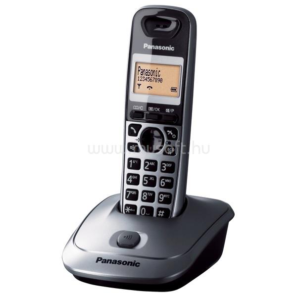 PANASONIC KX-TG2511HGM kihangosítható hívóazonosítós metálszürke dect telefon
