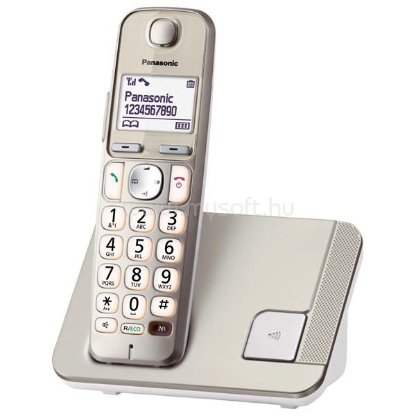 PANASONIC KX-TGE210PDN telefon készülék vezeték nélküli, DECT, ARANY