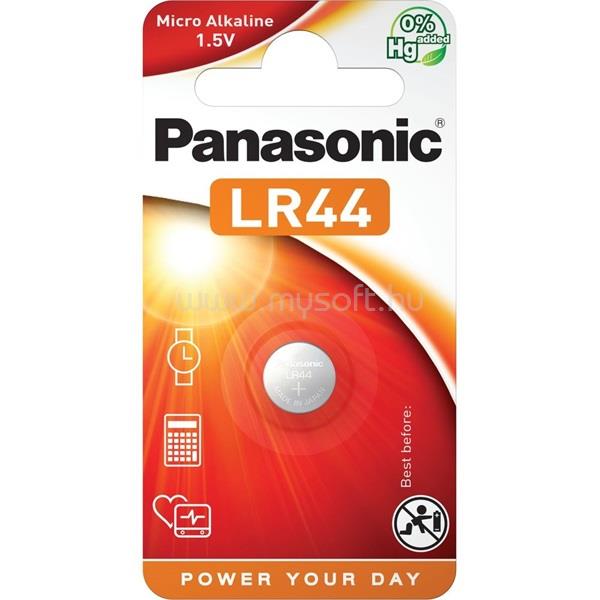 PANASONIC LR-44EL/1B LR44 elem 1 db