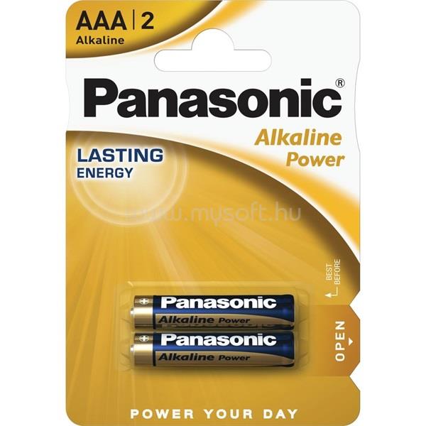 PANASONIC LR03APB/2BP 1,5V AAA/mikro tartós alkáli elem 2 db/csomag